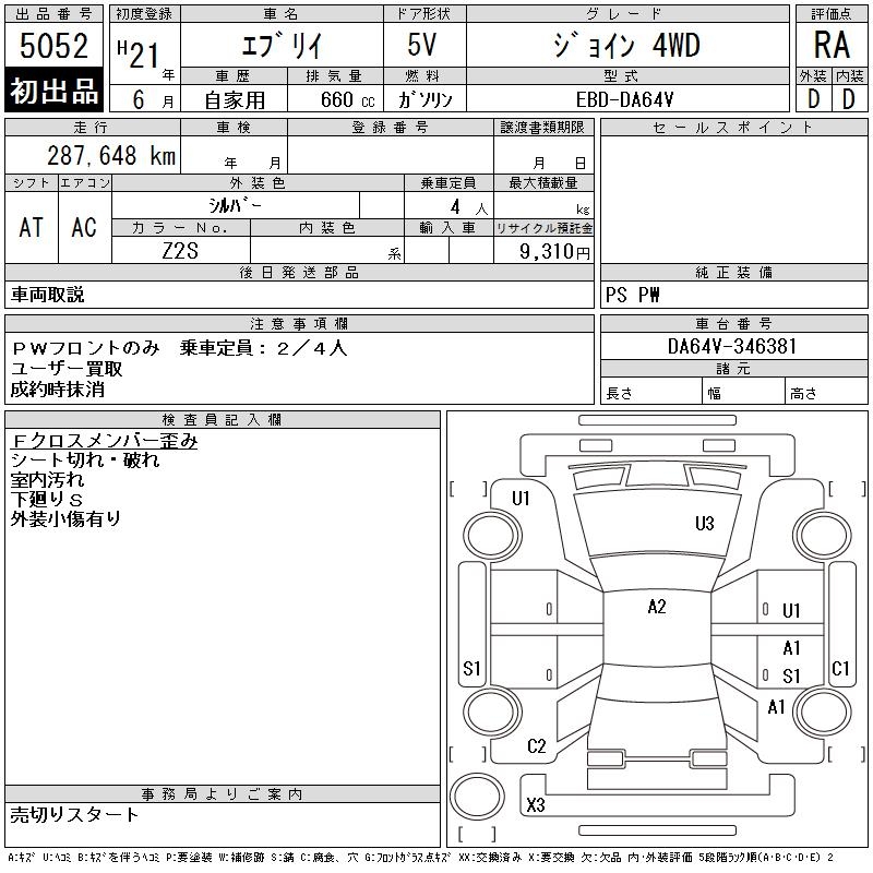 SUZUKI EVERY