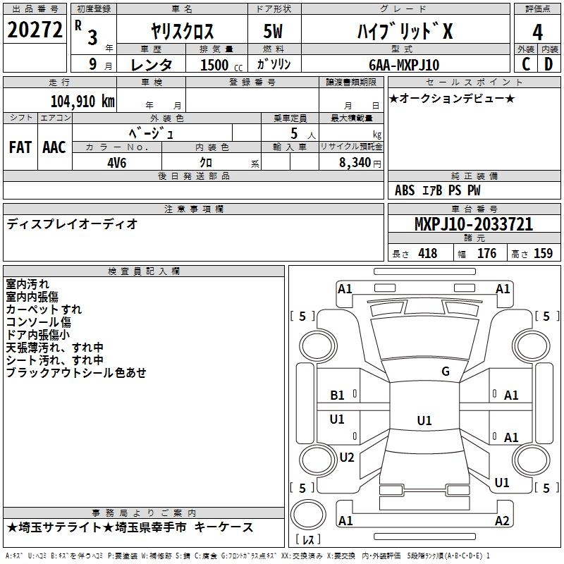 TOYOTA YARIS CROSS