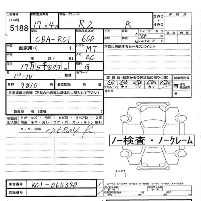 SUBARU R2