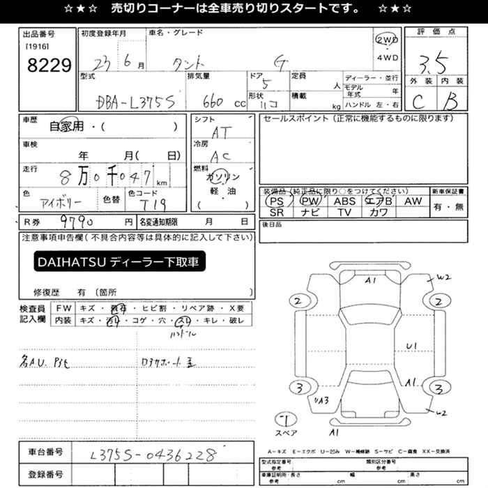 DAIHATSU TANTO