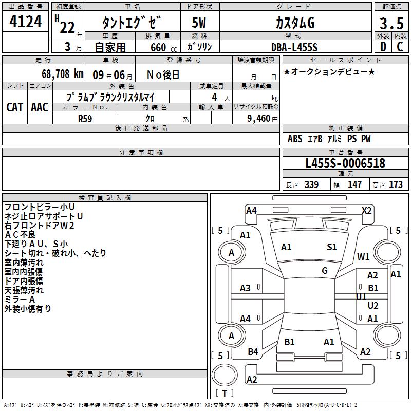 DAIHATSU TANTO EXE