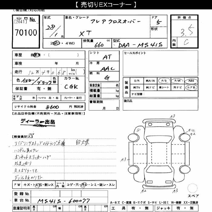 MAZDA FLAIR CROSSOVER