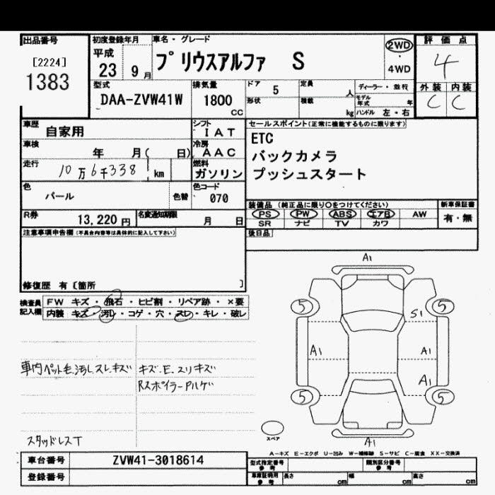 TOYOTA PRIUS ALPHA