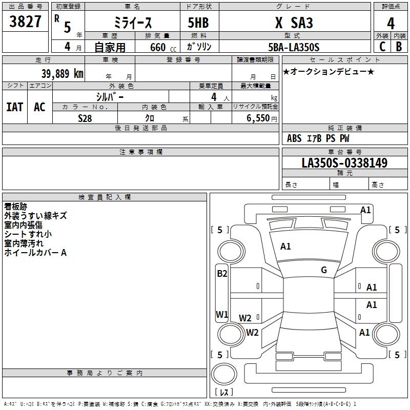 DAIHATSU MIRA E:S