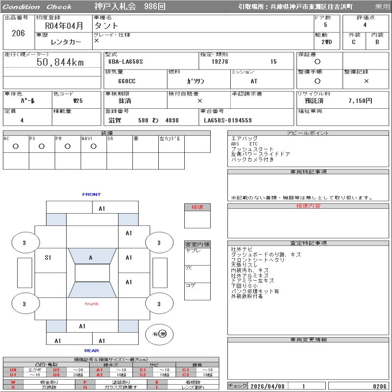 DAIHATSU TANTO