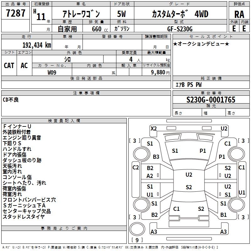 DAIHATSU ATRAI