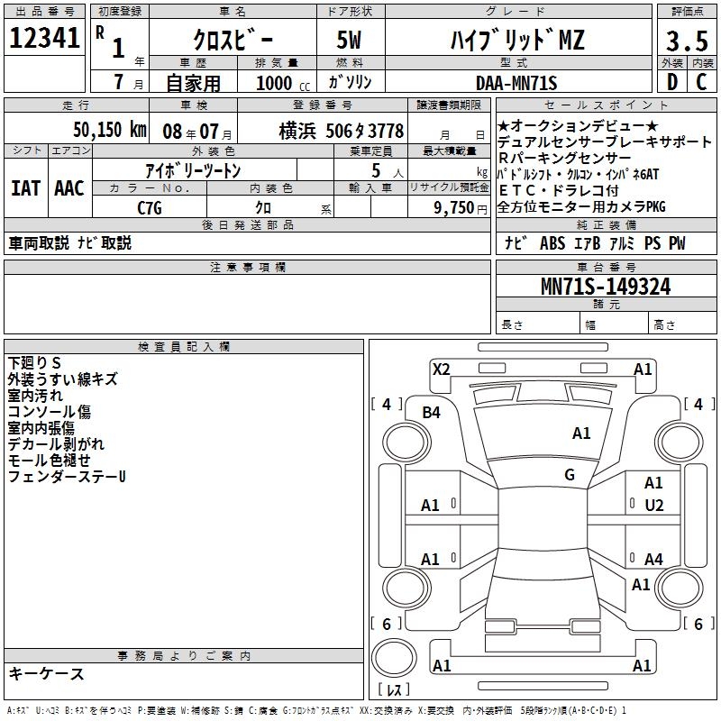 SUZUKI XBEE