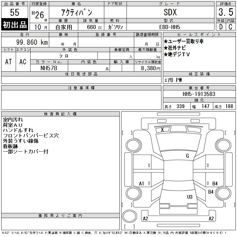 HONDA ACTY