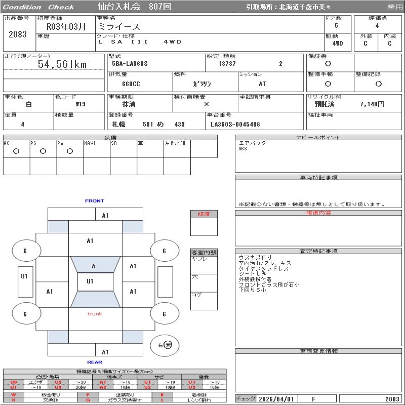 DAIHATSU MIRA E:S