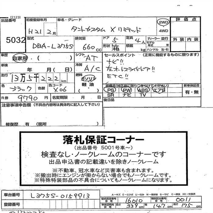 DAIHATSU TANTO