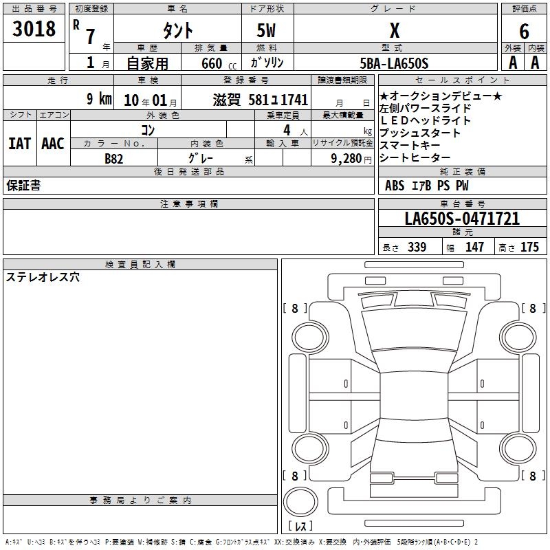 DAIHATSU TANTO