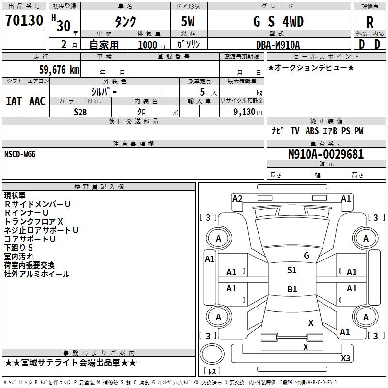 TOYOTA TANK