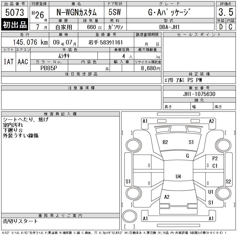 HONDA N-WGN