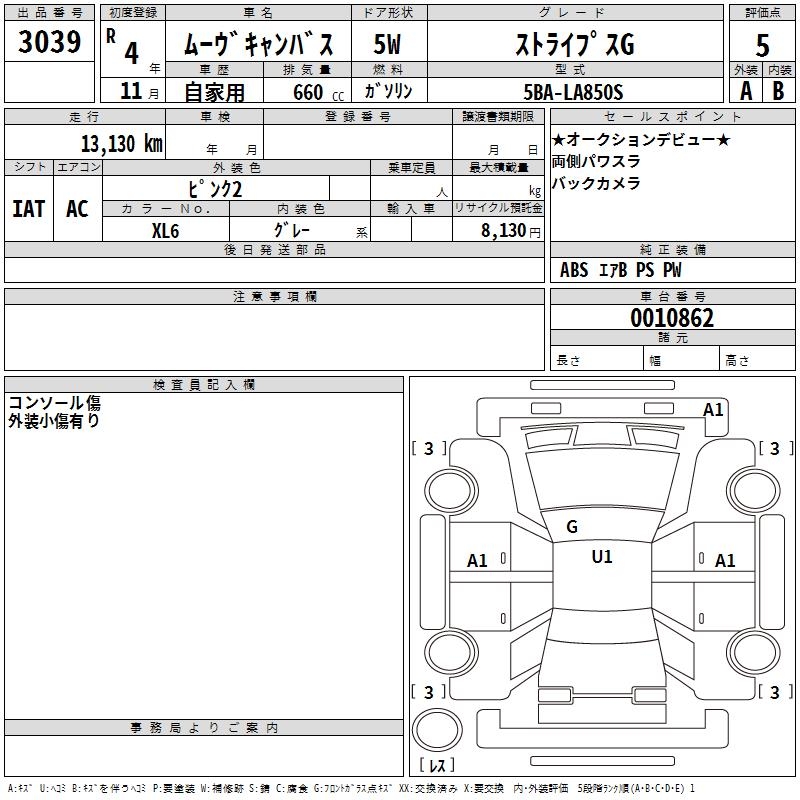 DAIHATSU MOVE CANBUS
