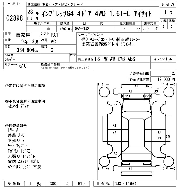 SUBARU IMPREZA