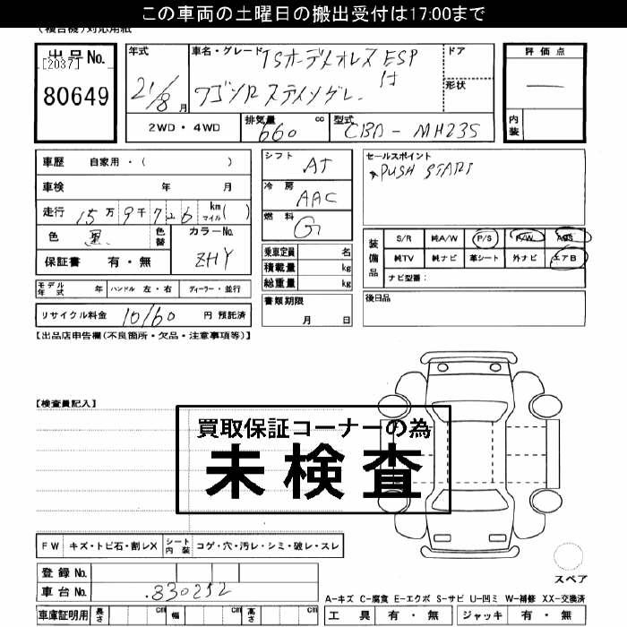 SUZUKI WAGON R