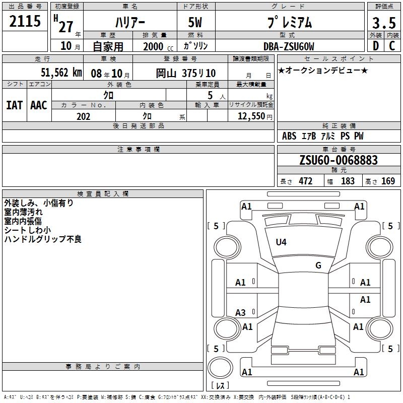 TOYOTA HARRIER