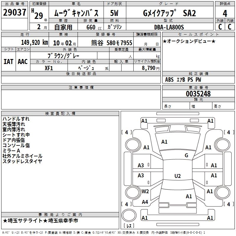 DAIHATSU MOVE CANBUS