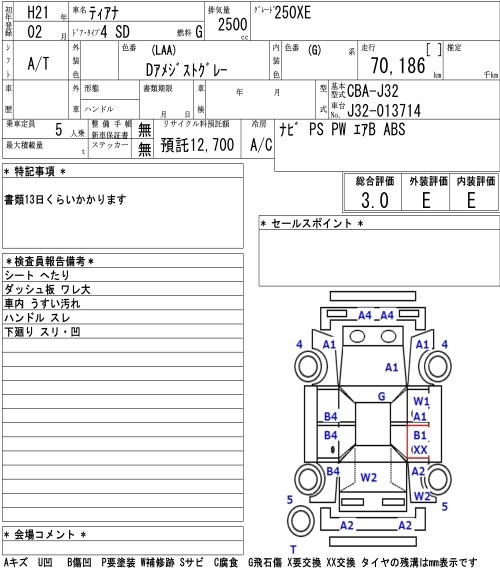 NISSAN TEANA