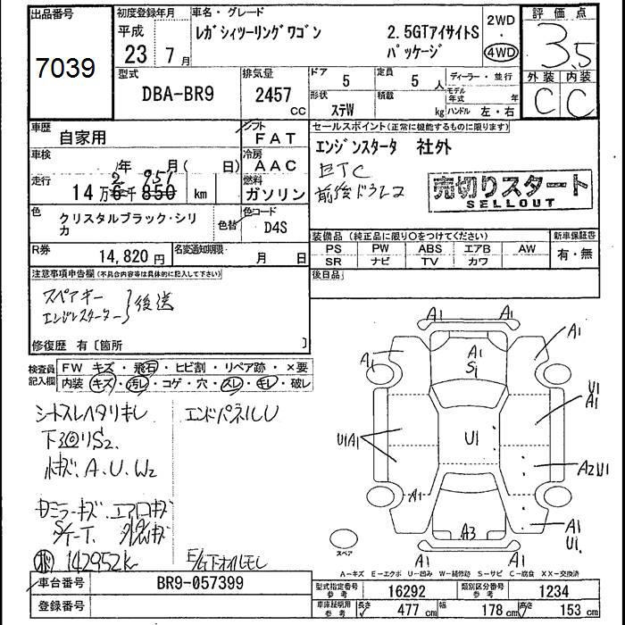 SUBARU LEGACY