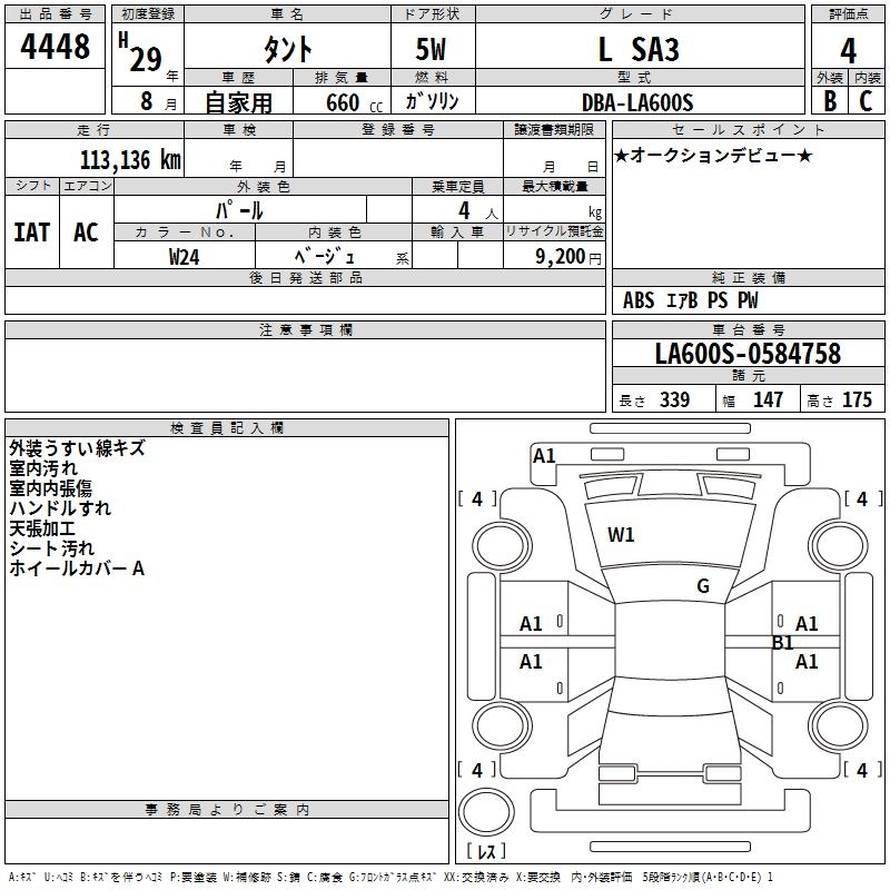 DAIHATSU TANTO