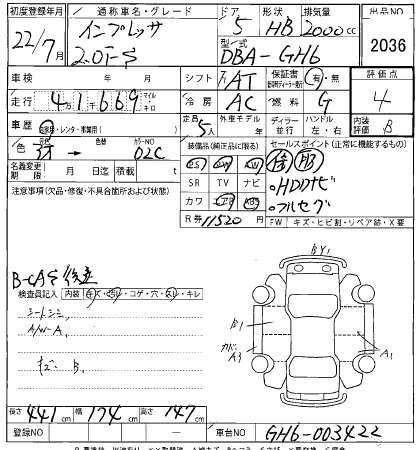 SUBARU IMPREZA
