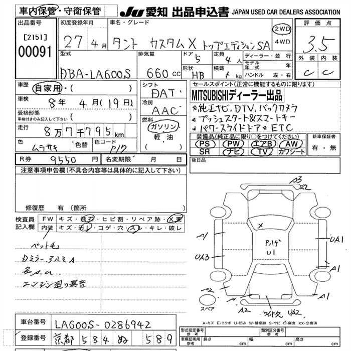 DAIHATSU TANTO