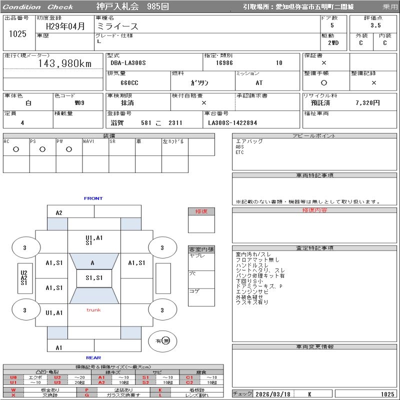 DAIHATSU MIRA E:S