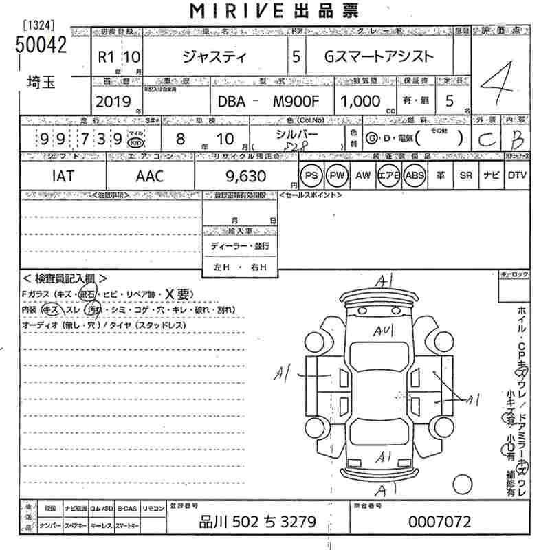 SUBARU JUSTY