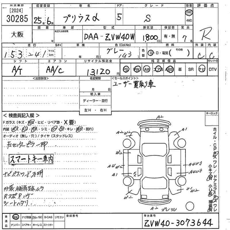 TOYOTA PRIUS ALPHA