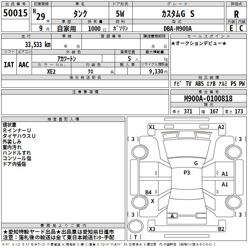 TOYOTA TANK