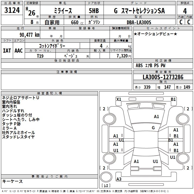 DAIHATSU MIRA E:S