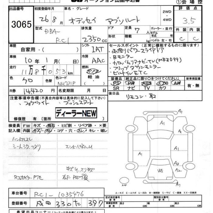 HONDA ODYSSEY