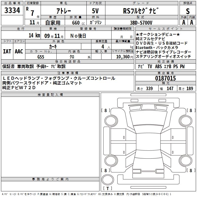 DAIHATSU ATRAI