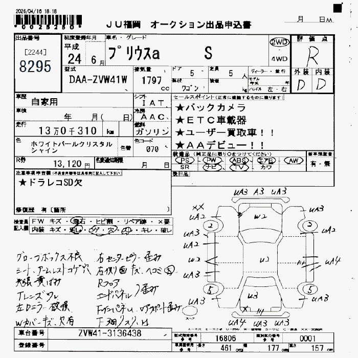 TOYOTA PRIUS ALPHA