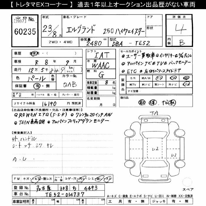 NISSAN ELGRAND