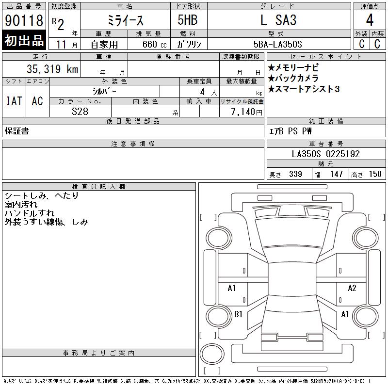 DAIHATSU MIRA E:S
