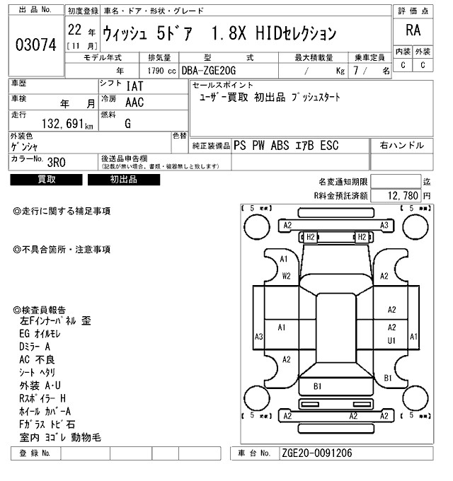 TOYOTA WISH