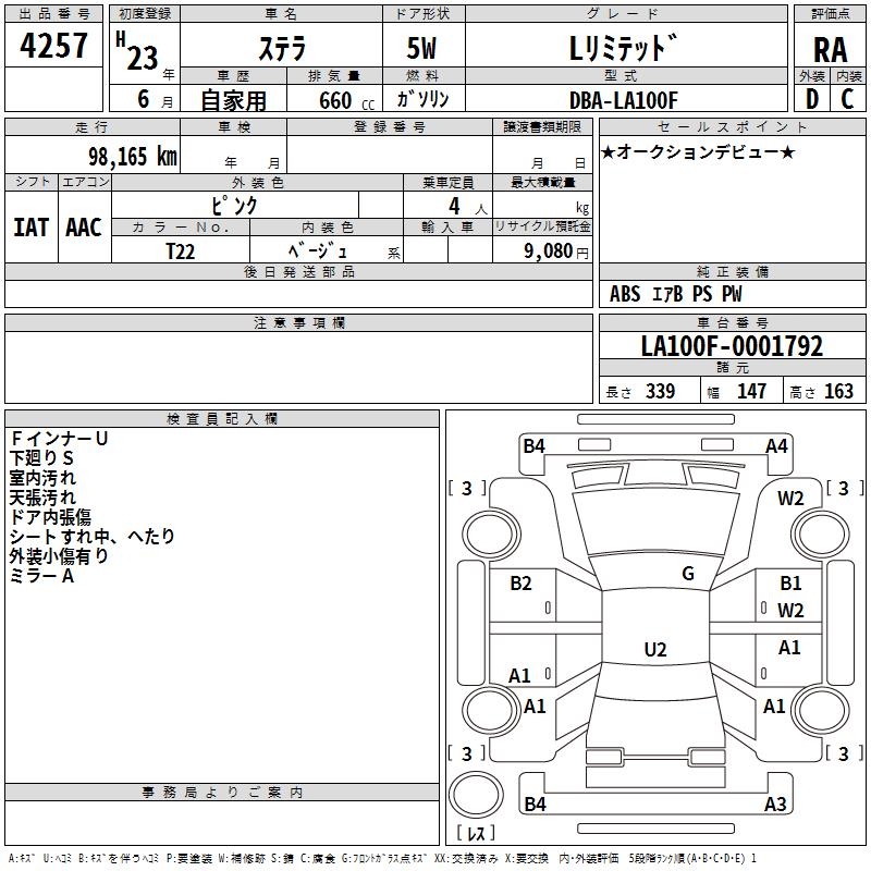 SUBARU STELLA