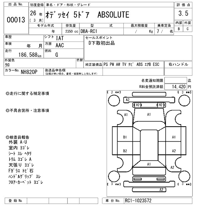 HONDA ODYSSEY