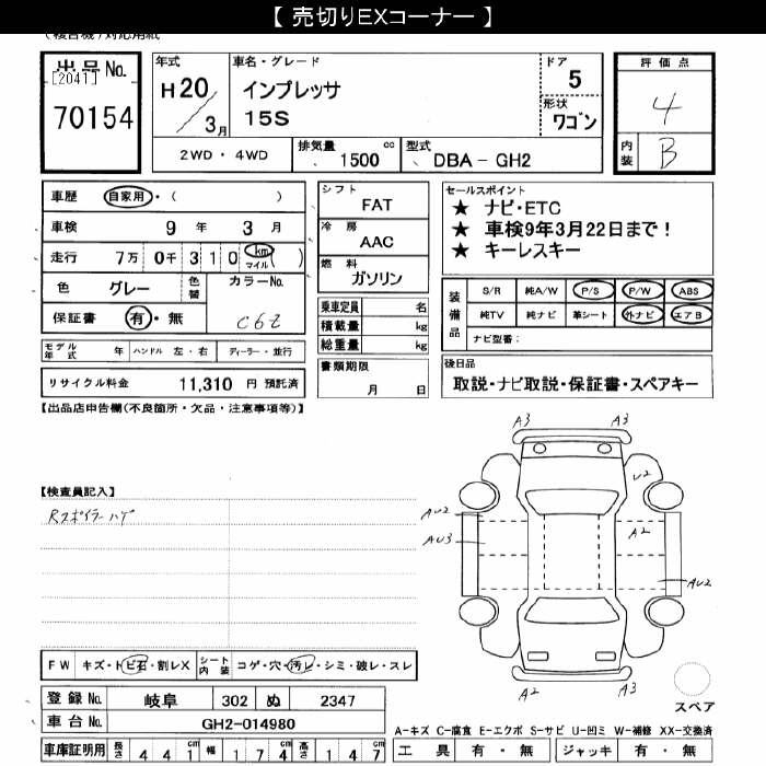 SUBARU IMPREZA