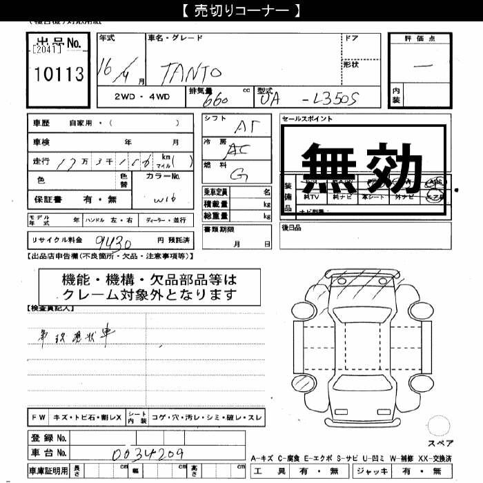 DAIHATSU TANTO