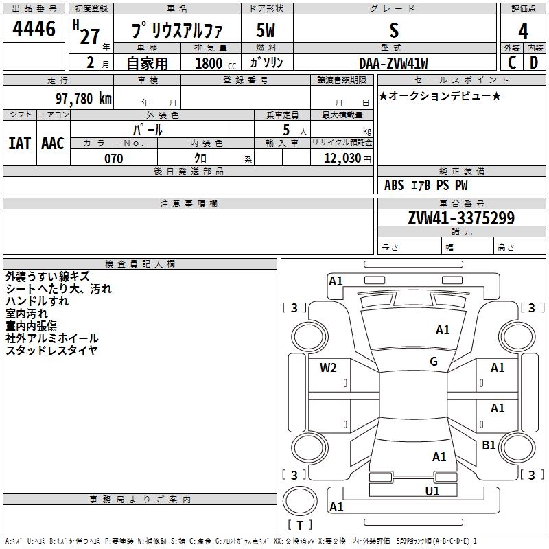 TOYOTA PRIUS ALPHA