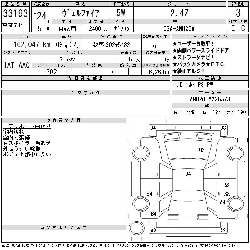 TOYOTA VELLFIRE