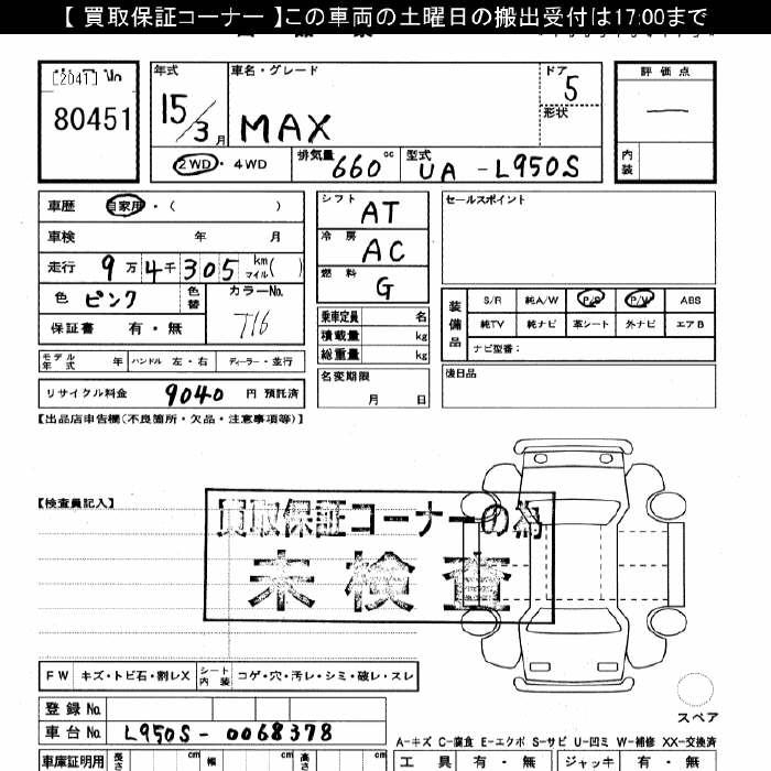 DAIHATSU MAX