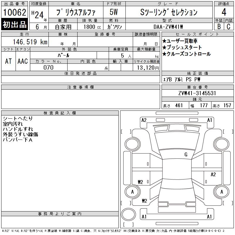 TOYOTA PRIUS ALPHA