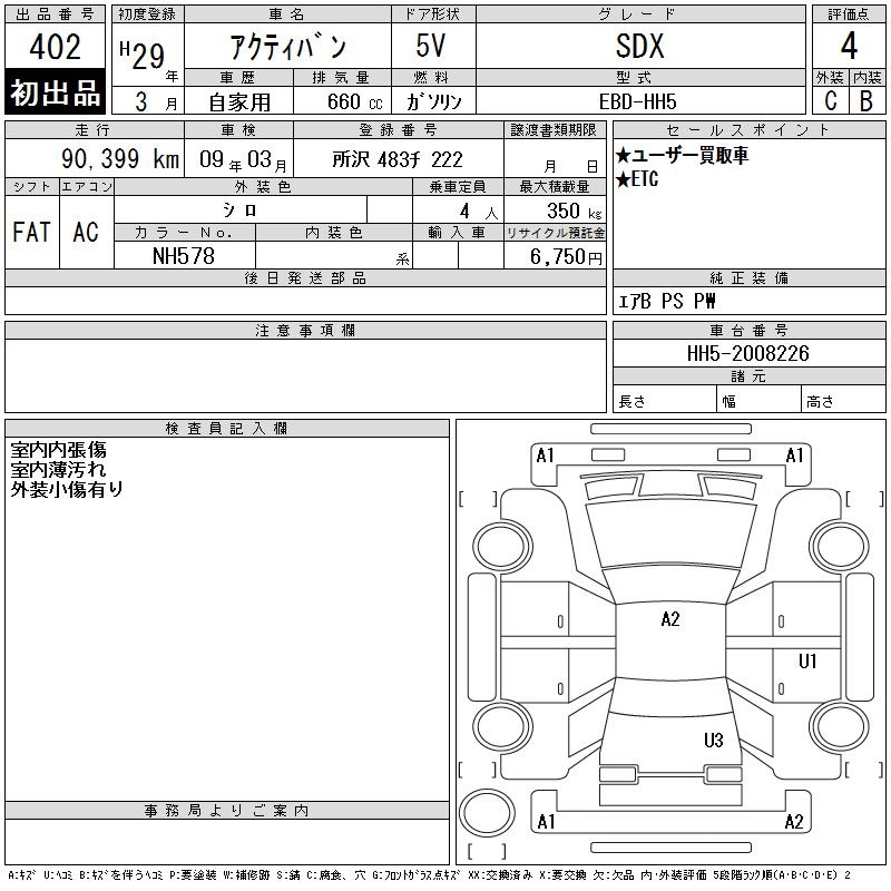 HONDA ACTY