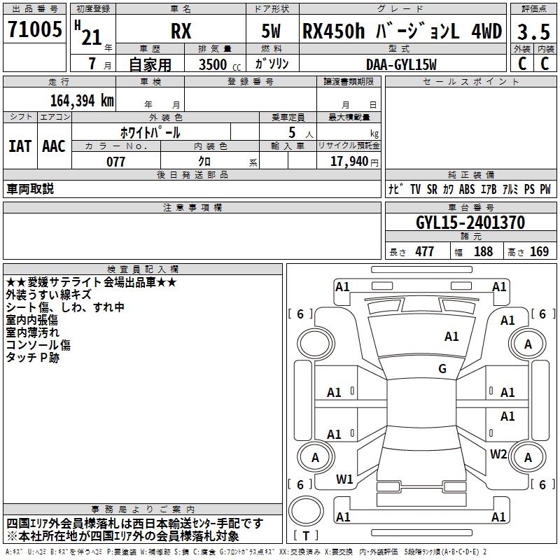 LEXUS RX450H
