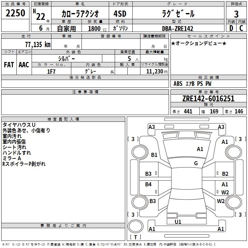 TOYOTA COROLLA AXIO