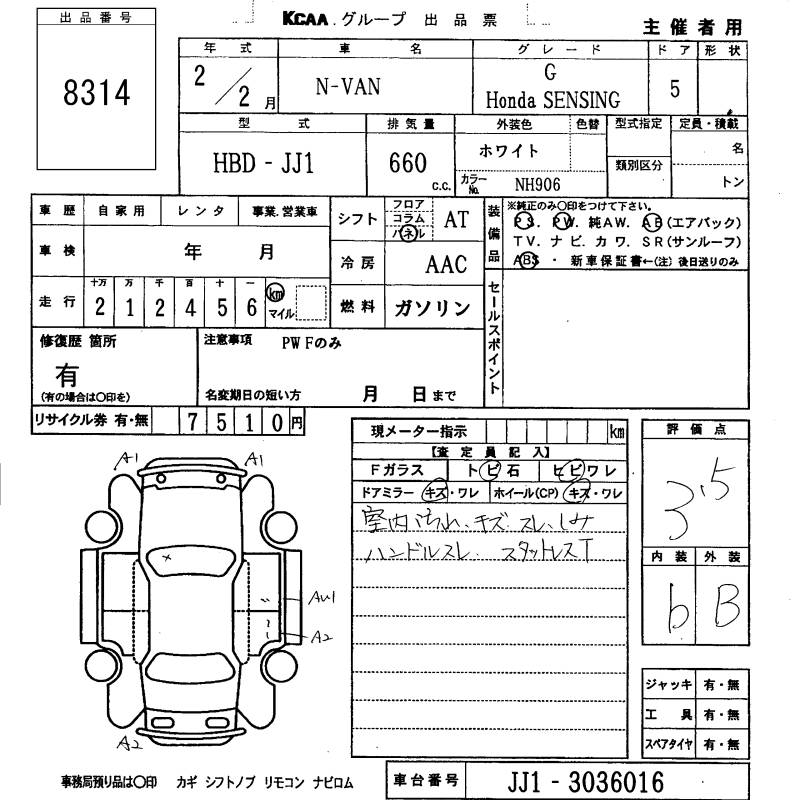 HONDA N-VAN